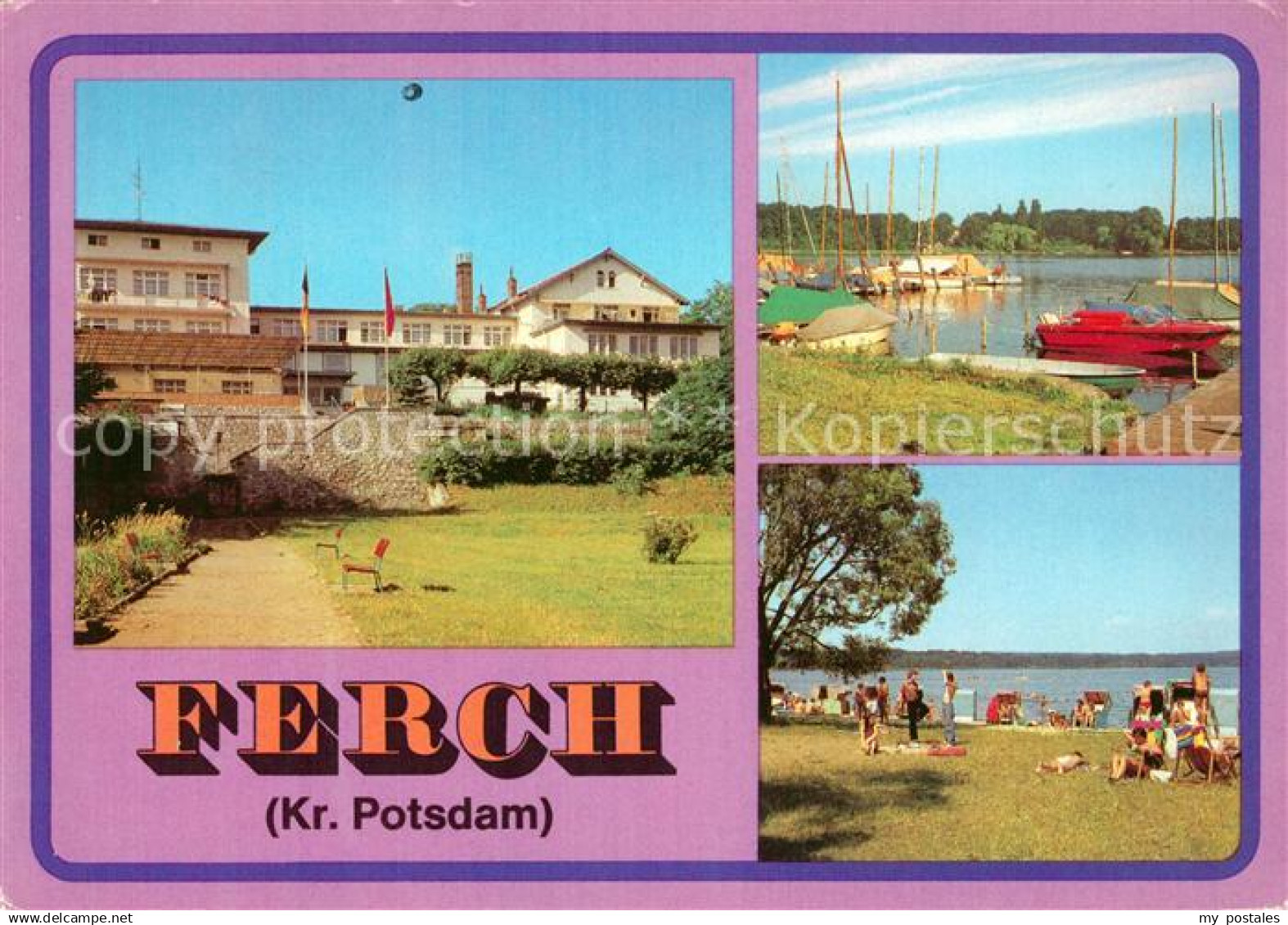 73067354 Ferch FDGB Erholungsheim Pierre Semard am Schwielowsee Ferch