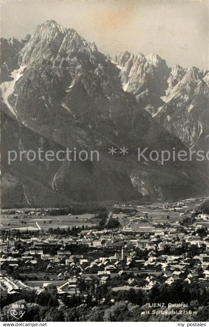 73071826 Lienz Tirol Panorama mit Spitzkofel Lienzer Dolomiten Lienz Tirol