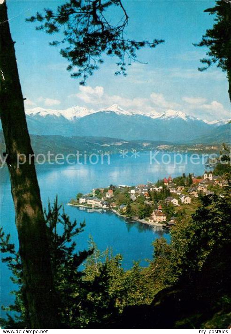 73073363 Millstatt Millstaettersee Panorama Alpenblick Millstatt Millstaettersee