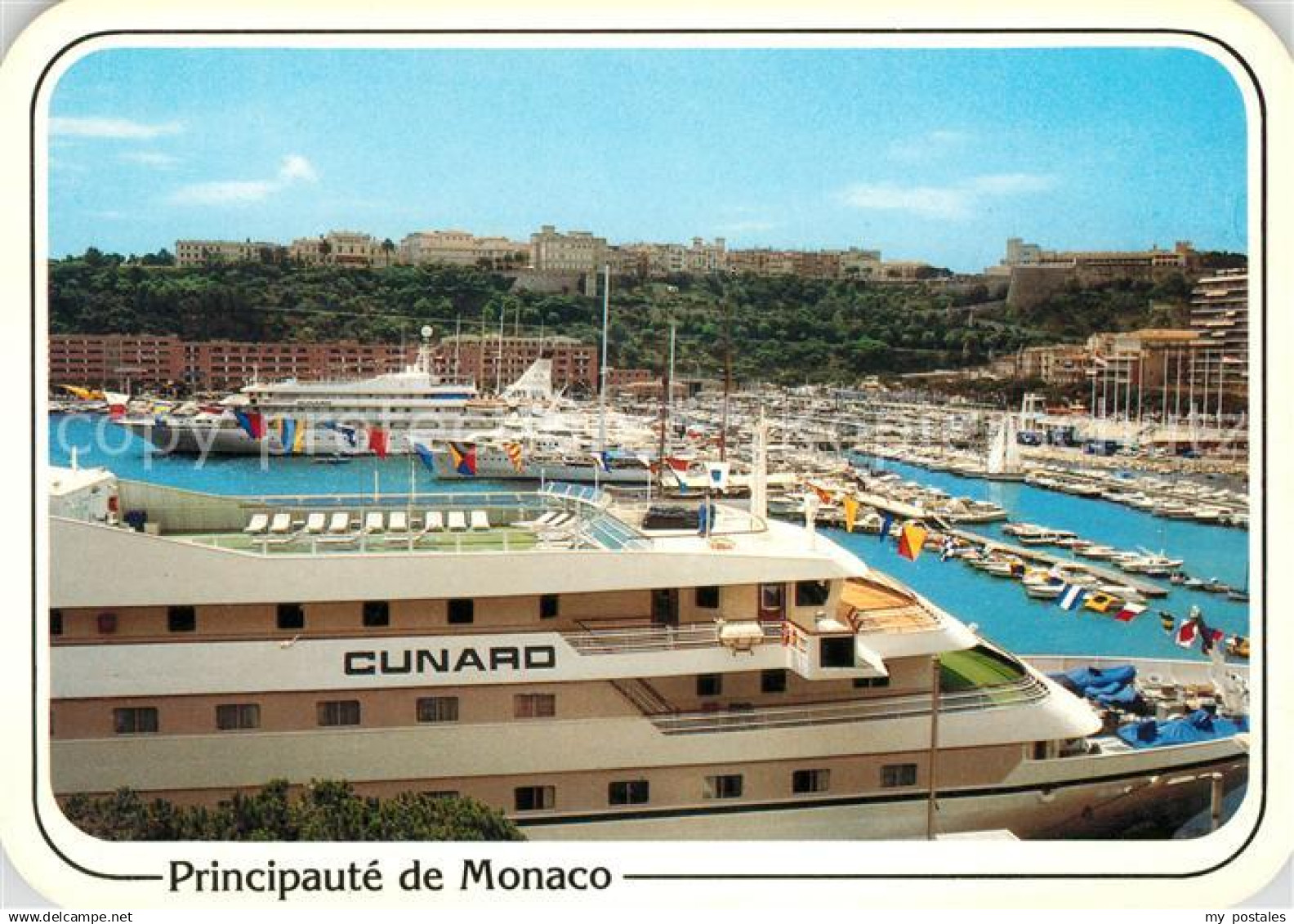 73080063 Monaco Hafen Cunard Monaco