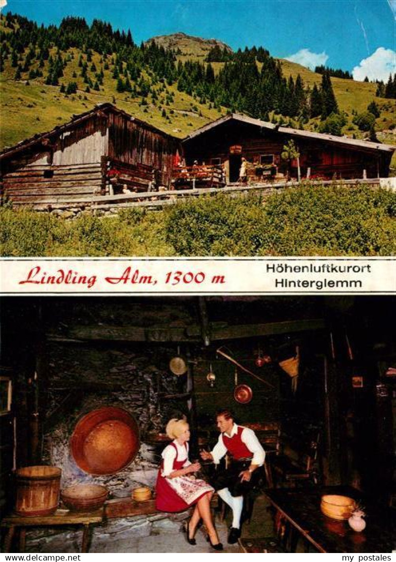 73082910 Hinterglemm Saalbach Lindling Alm Hinterglemm Saalbach