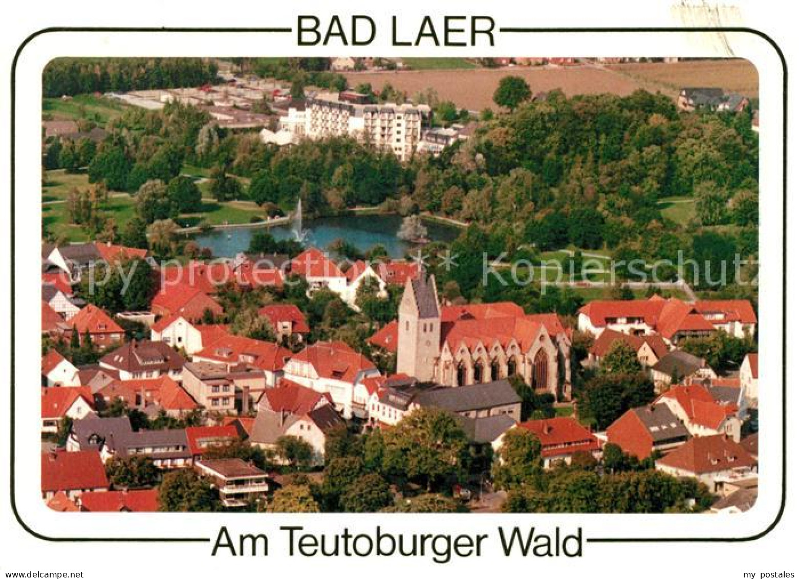 73102082 Bad Laer Fliegeraufnahme Bad Laer