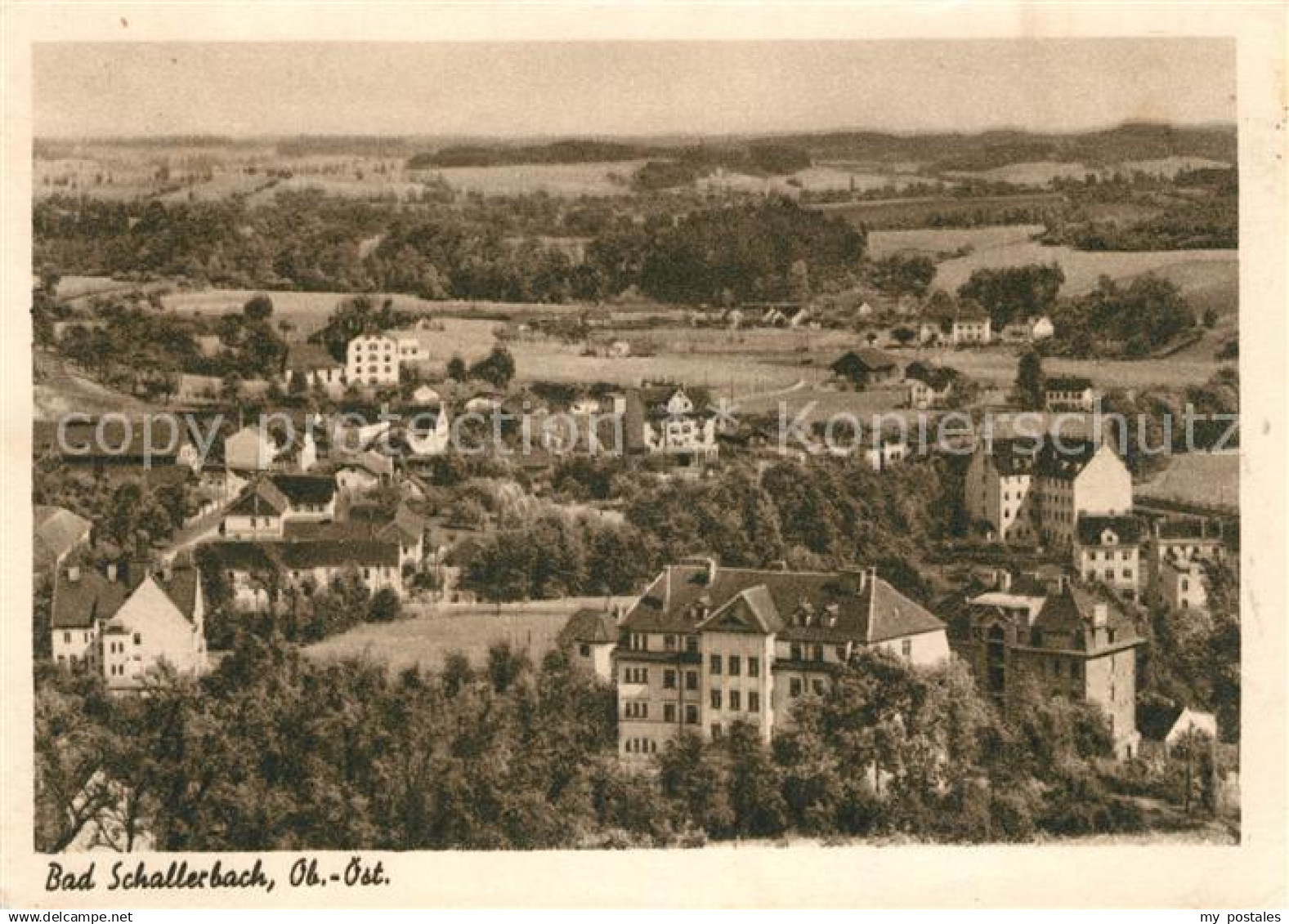 73104404 Schallerbach Bad Panorama Schallerbach Bad