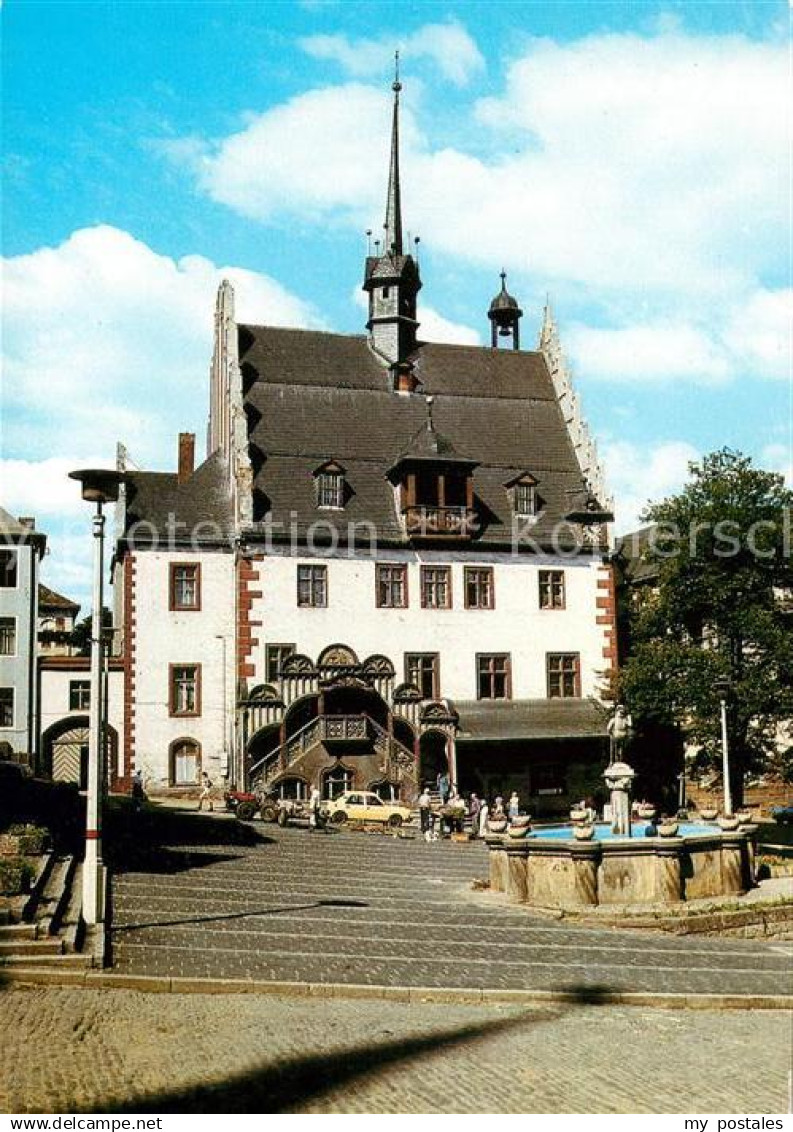 73110413 Poessneck Rathaus Poessneck