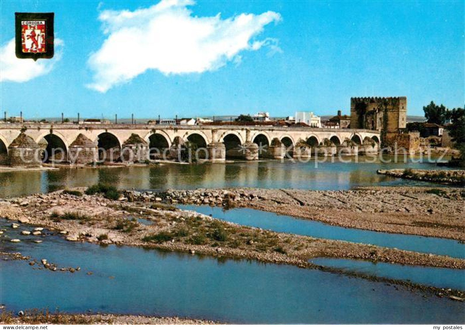 73111977 Cordoba Andalucia Puente Romano Fortaleza de Calahorra Cordoba Andaluci