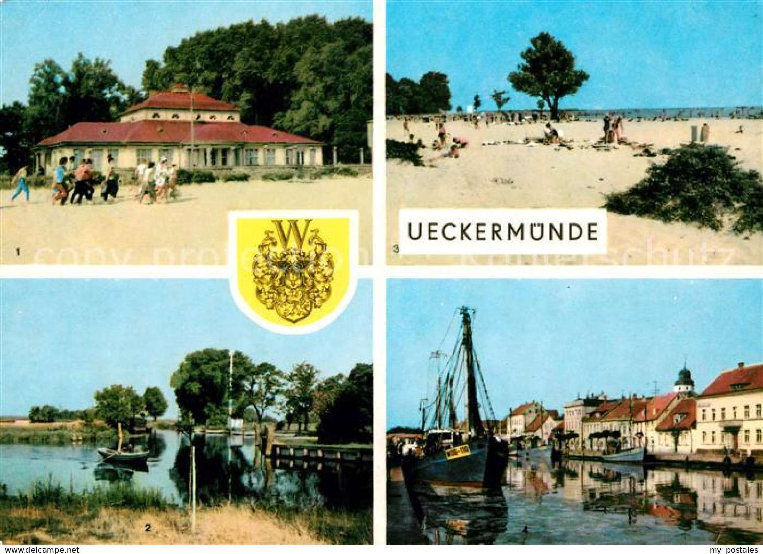 73112019 Ueckermuende Mecklenburg Vorpommern Ueckermuendung Hafen Ueckermuende M