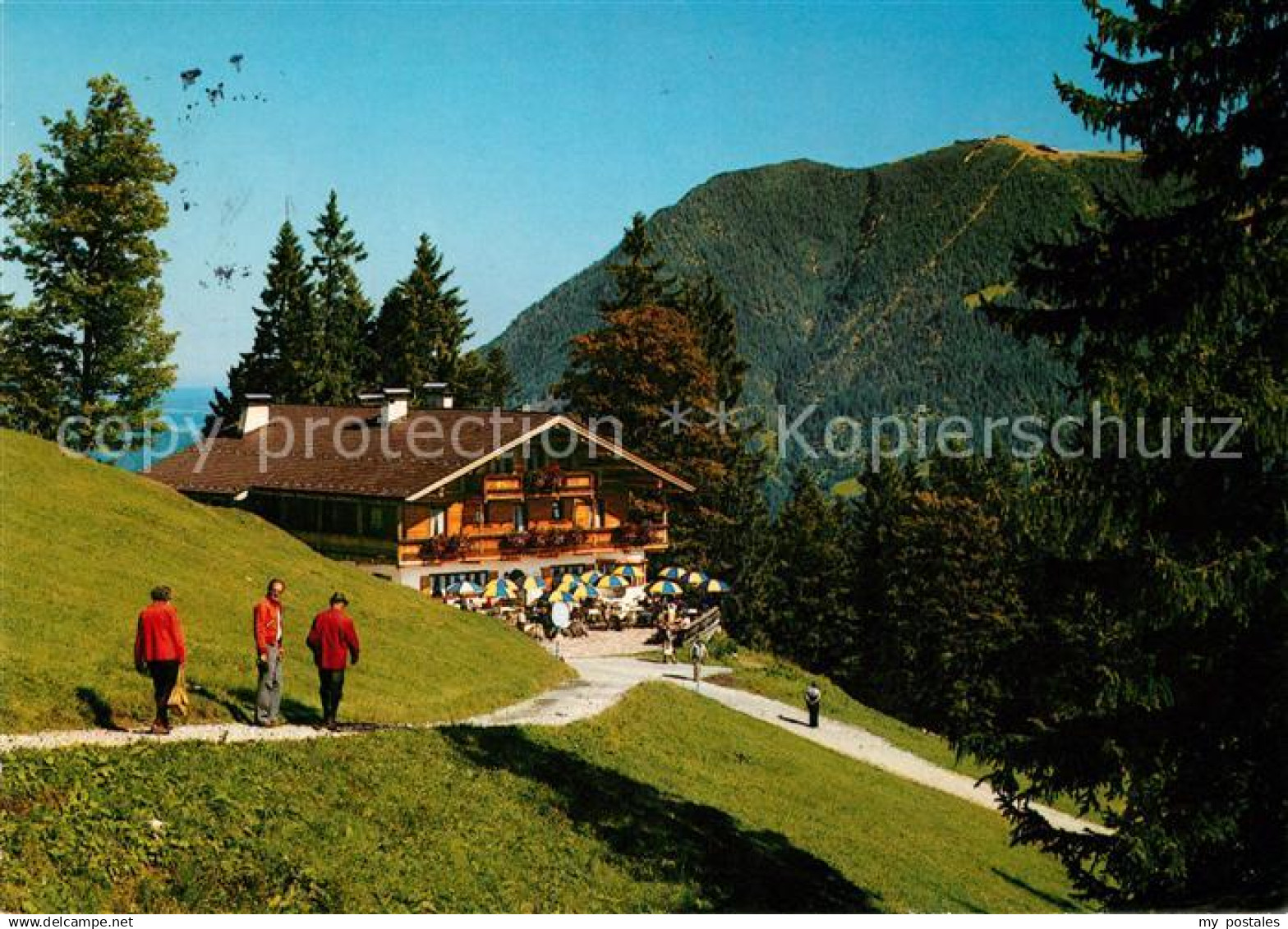 73121223 Garmisch-Partenkirchen Berggasthof Bayernhaus Garmisch-Partenkirchen