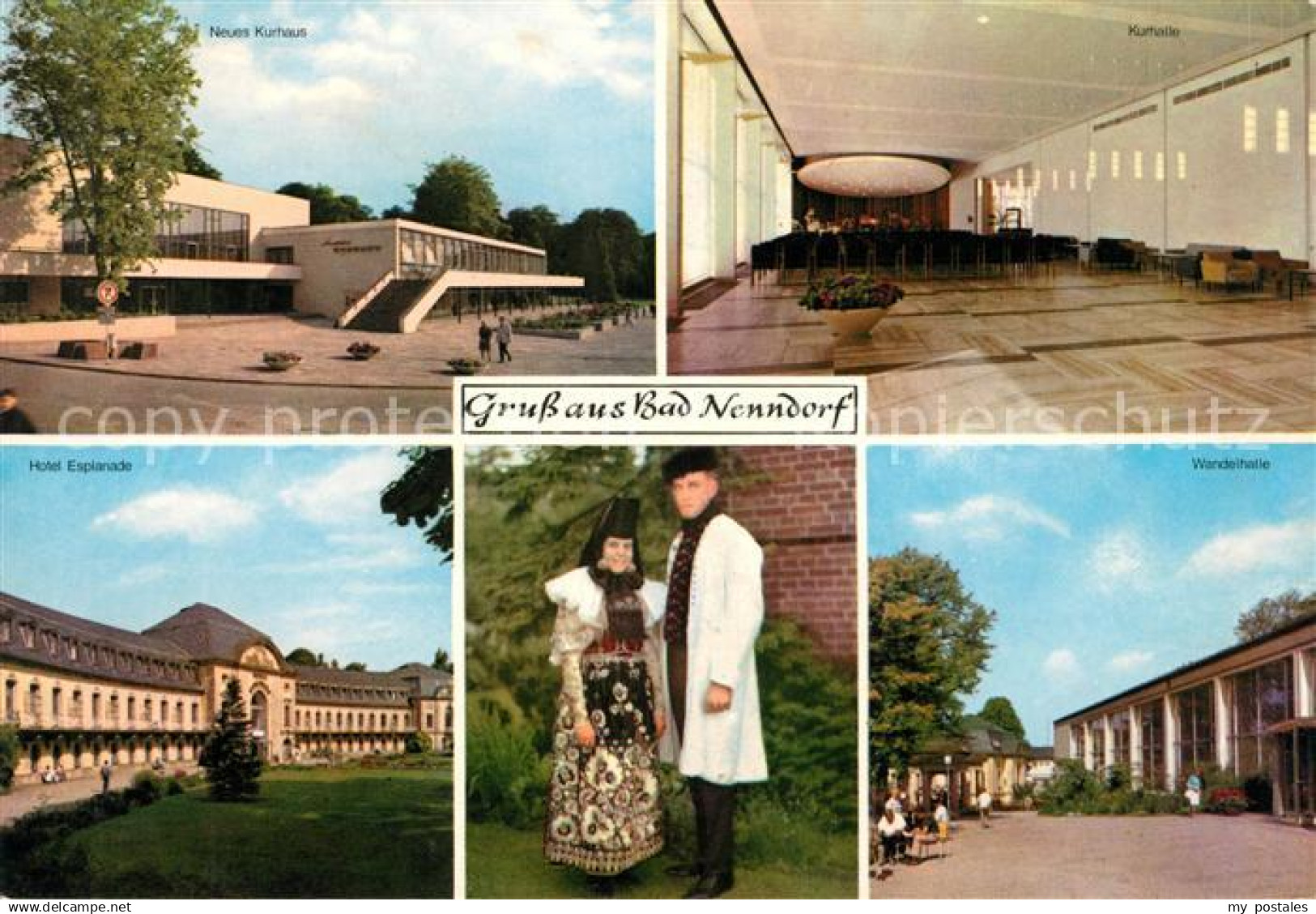 73123313 Nenndorf Bad Kurhaus Wandelhalle Kurhalle Nenndorf Bad