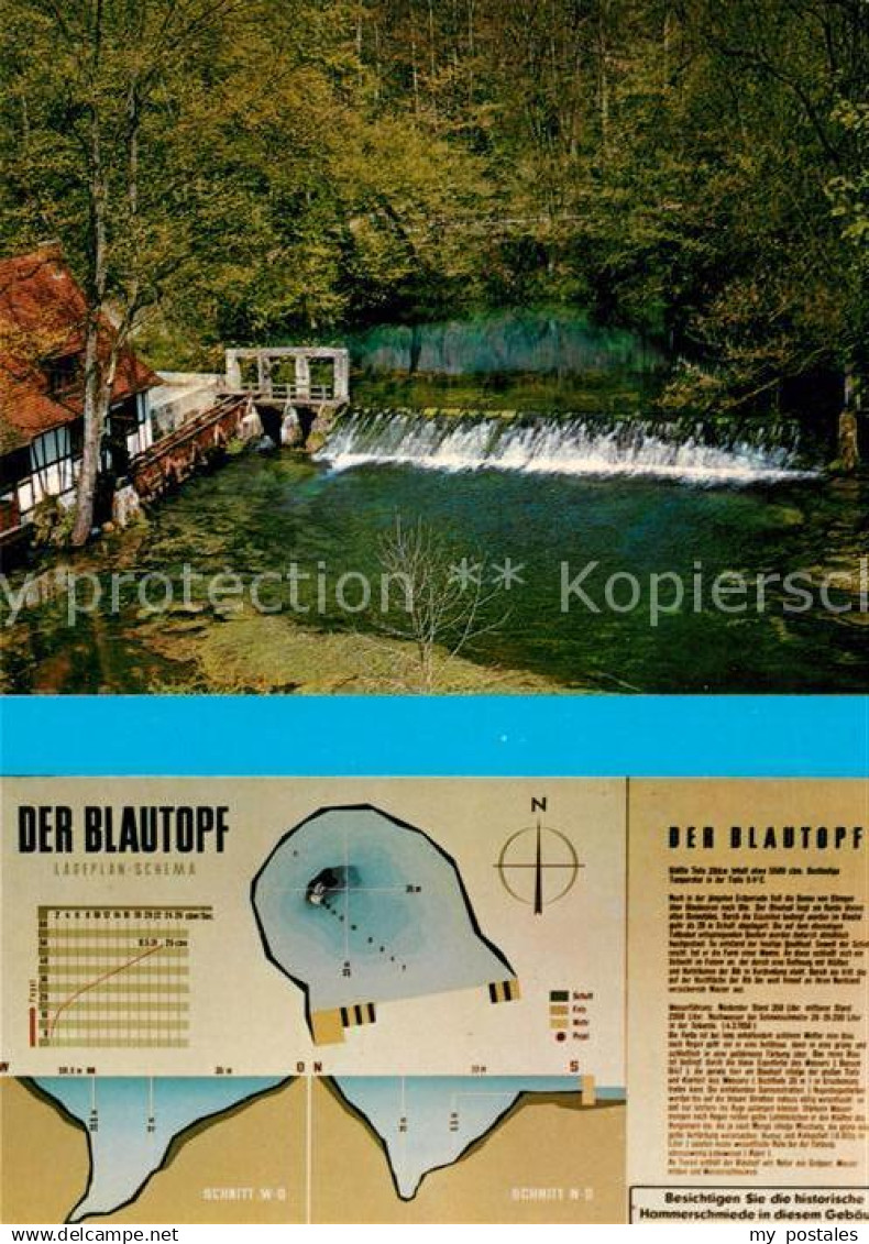 73125688 Blaubeuren Der Blautopf Blaubeuren