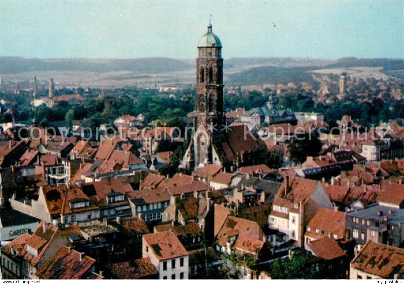 73125764 Goettingen Niedersachsen Fliegeraufnahme mit Kirche Goettingen