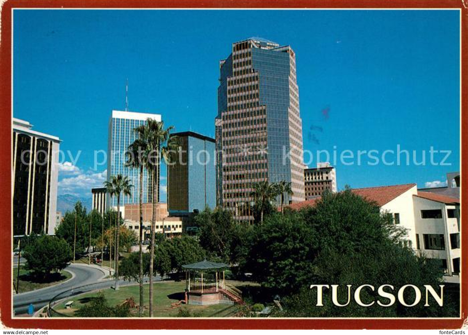 73126539 Tucson Skyline Skyscrapers Downtown Tucson