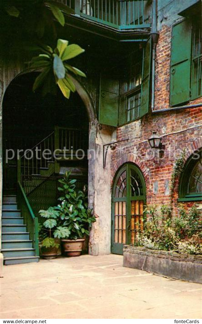 73127797 New Orleans Louisiana Brulatour Courtyard