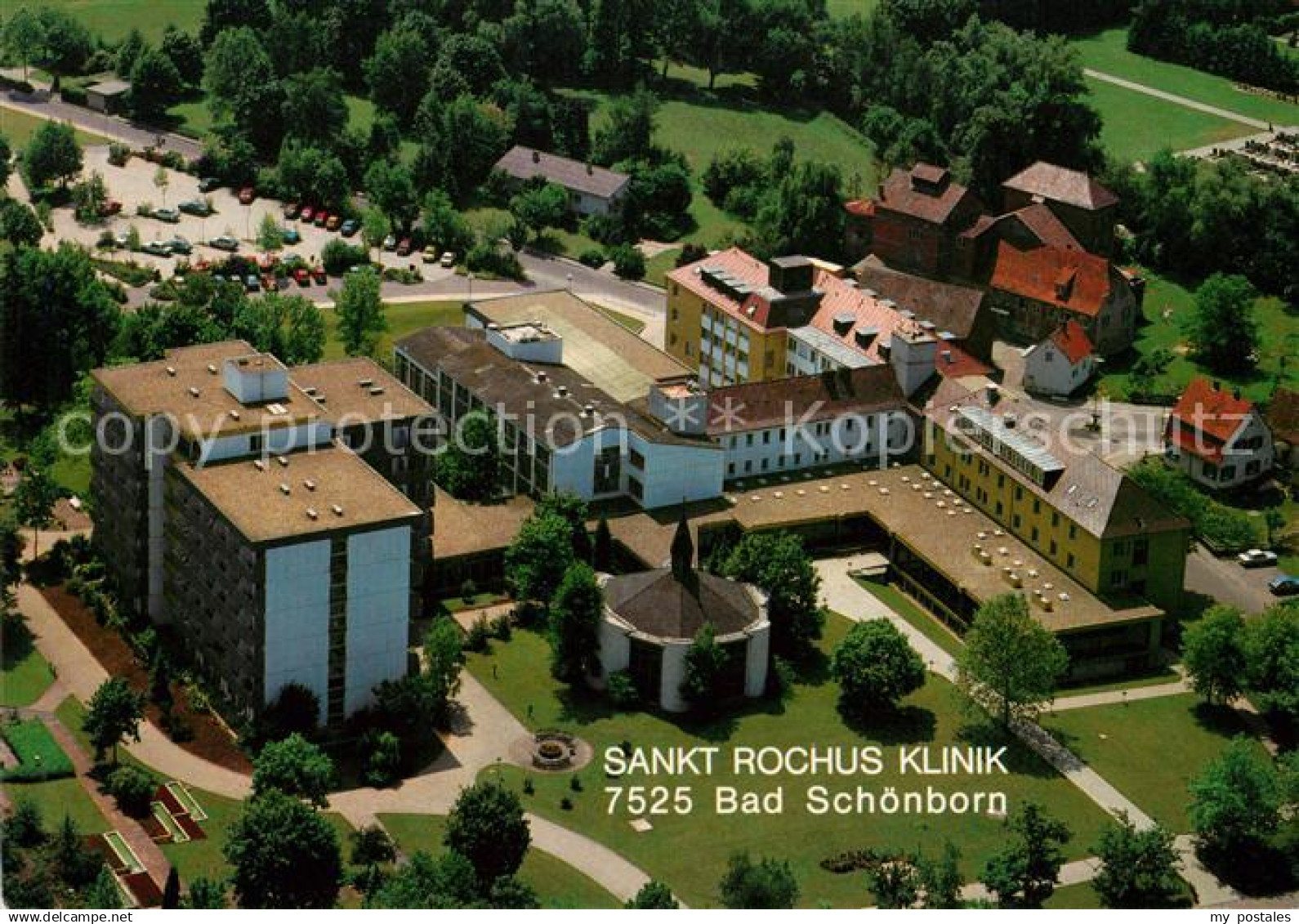 73129378 Bad Schoenborn Sankt Rochus Klinik Fliegeraufnahme Bad Schoenborn