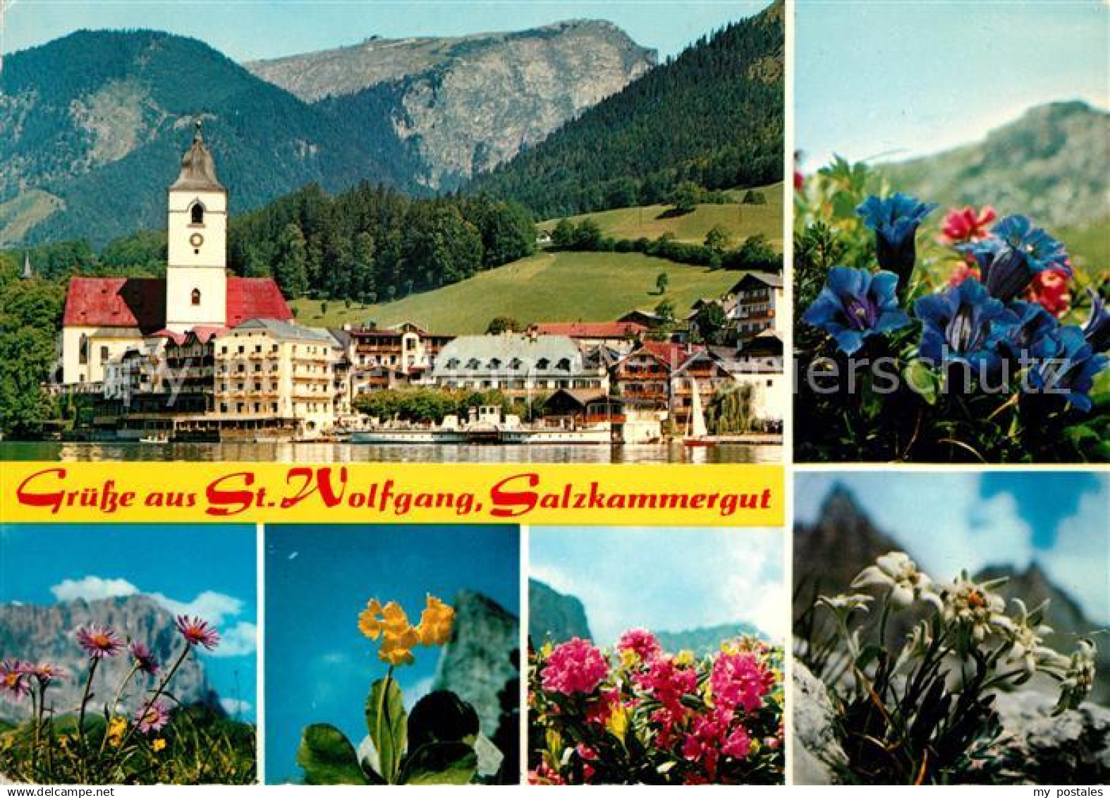 73131425 St Wolfgang Salzkammergut Weissen Roessl Schafberg  St Wolfgang Salzkam