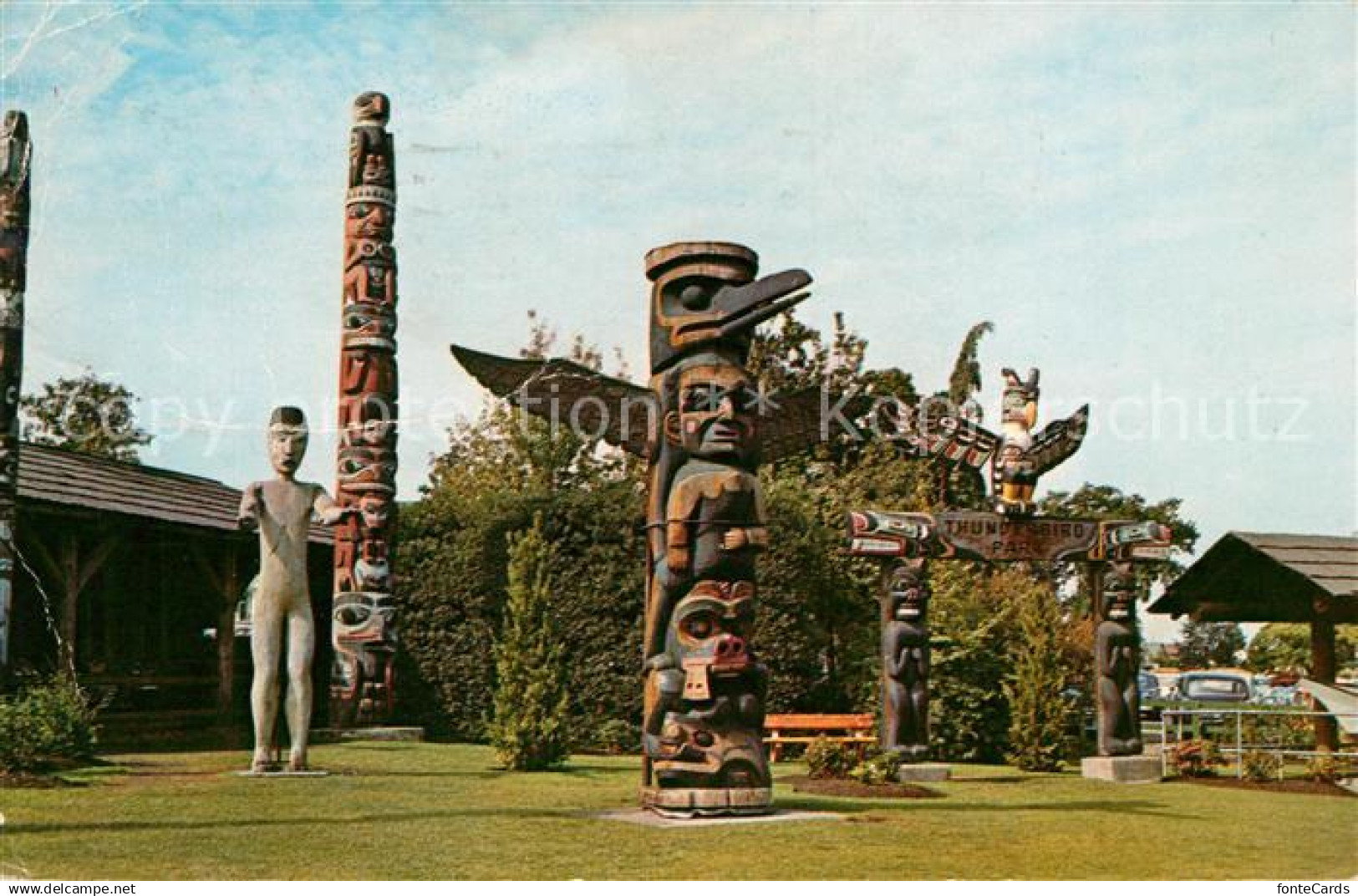 73131571 Victoria British Columbia Thunderbird Park Victoria British Columbia