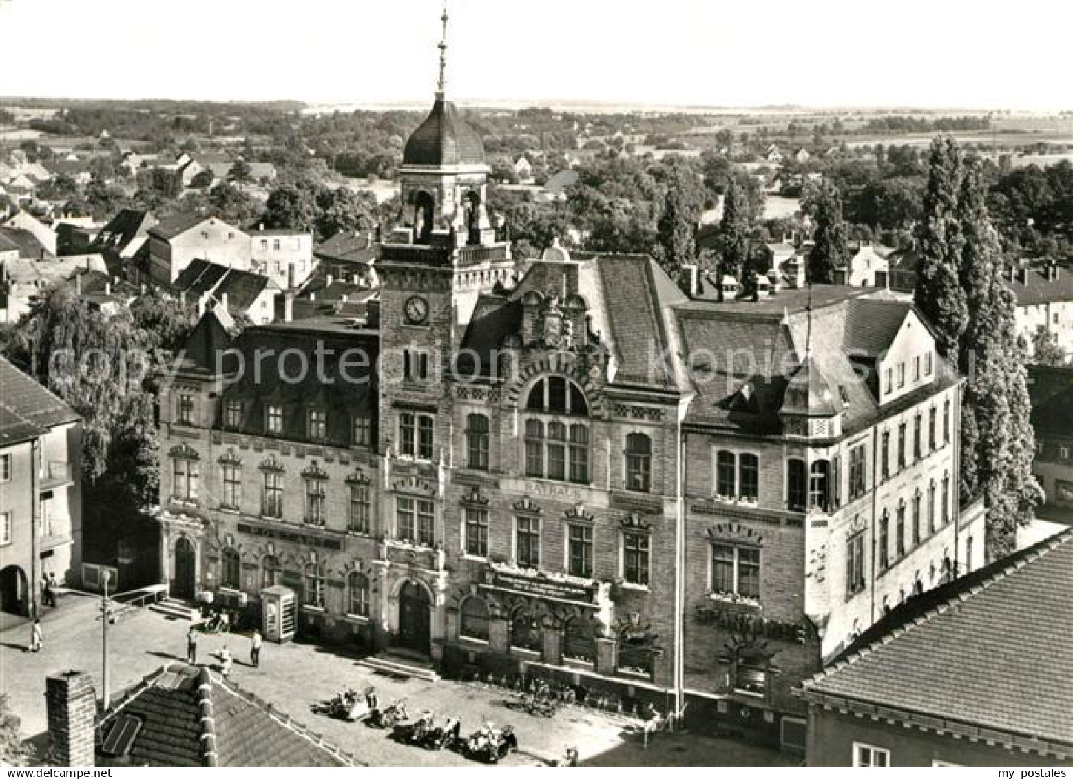 73133666 Bad Lausick Blick zum Rathaus Bad Lausick