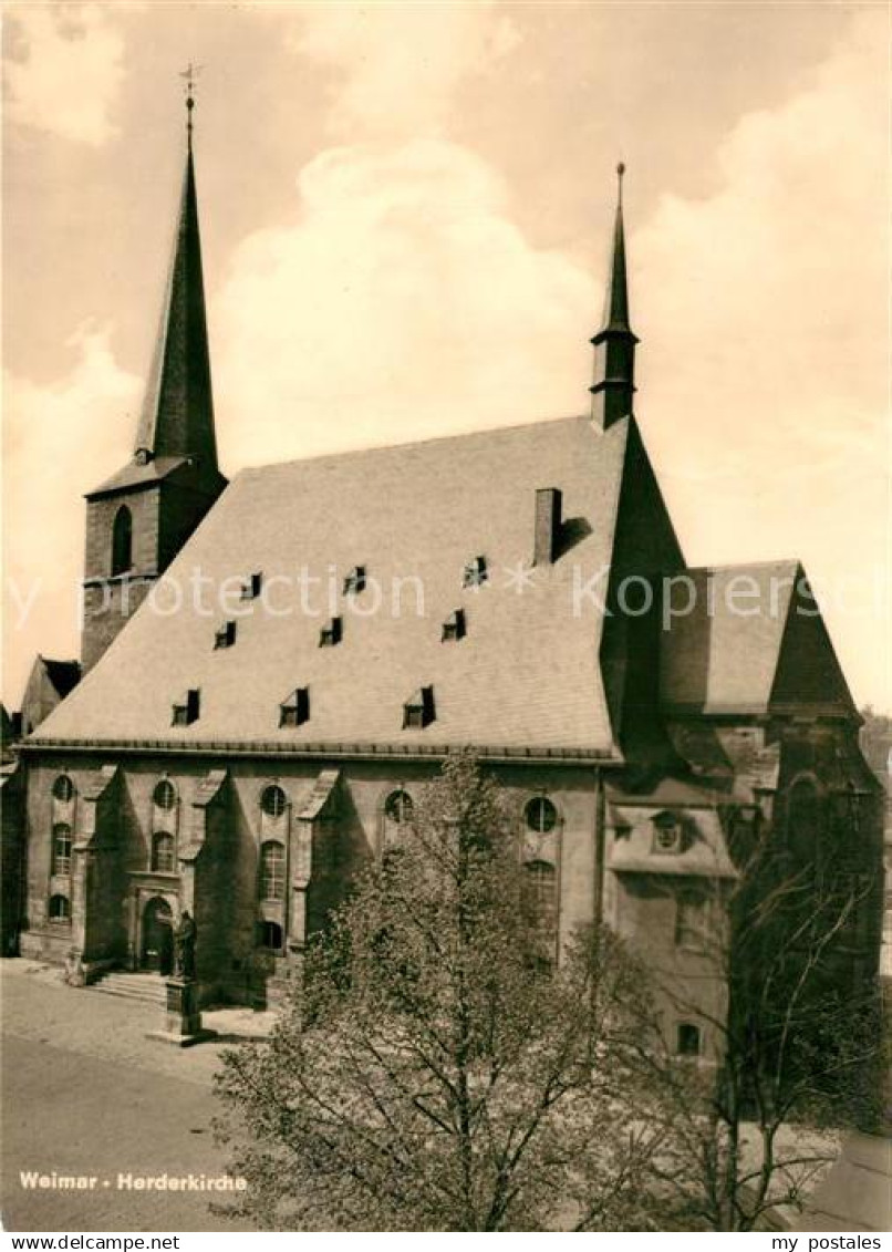 73137963 Weimar Thueringen Herderkirche Weimar Thueringen