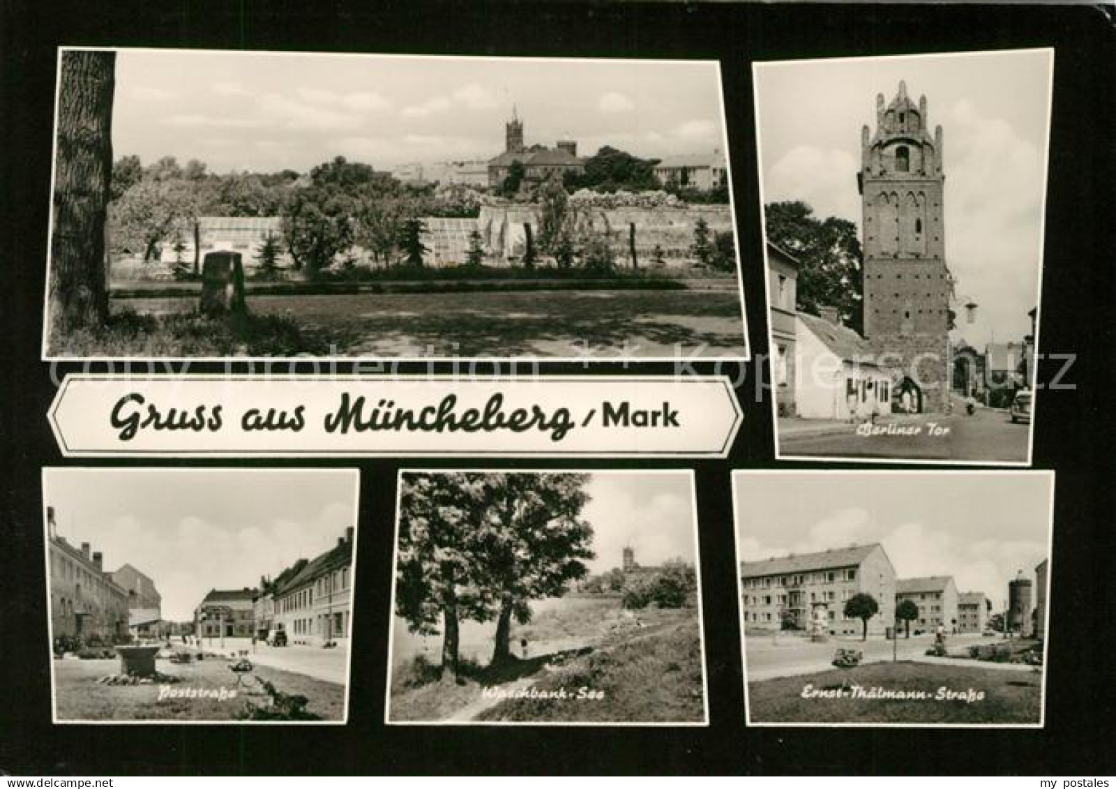 73138610 Muencheberg Berliner Tor Ernst-Thaelmann-Strasse Poststrasse