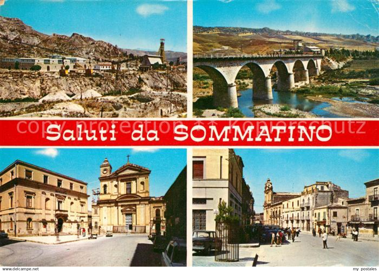 73145241 Sommatino Sicilia Teilansichten Viadukt Sommatino Sicilia