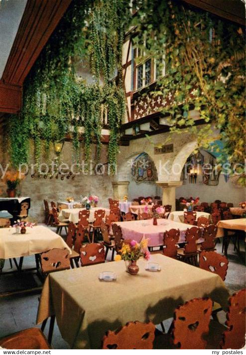 73149078 Rothenburg Tauber Baumeisterhaus Restaurant Rothenburg Tauber