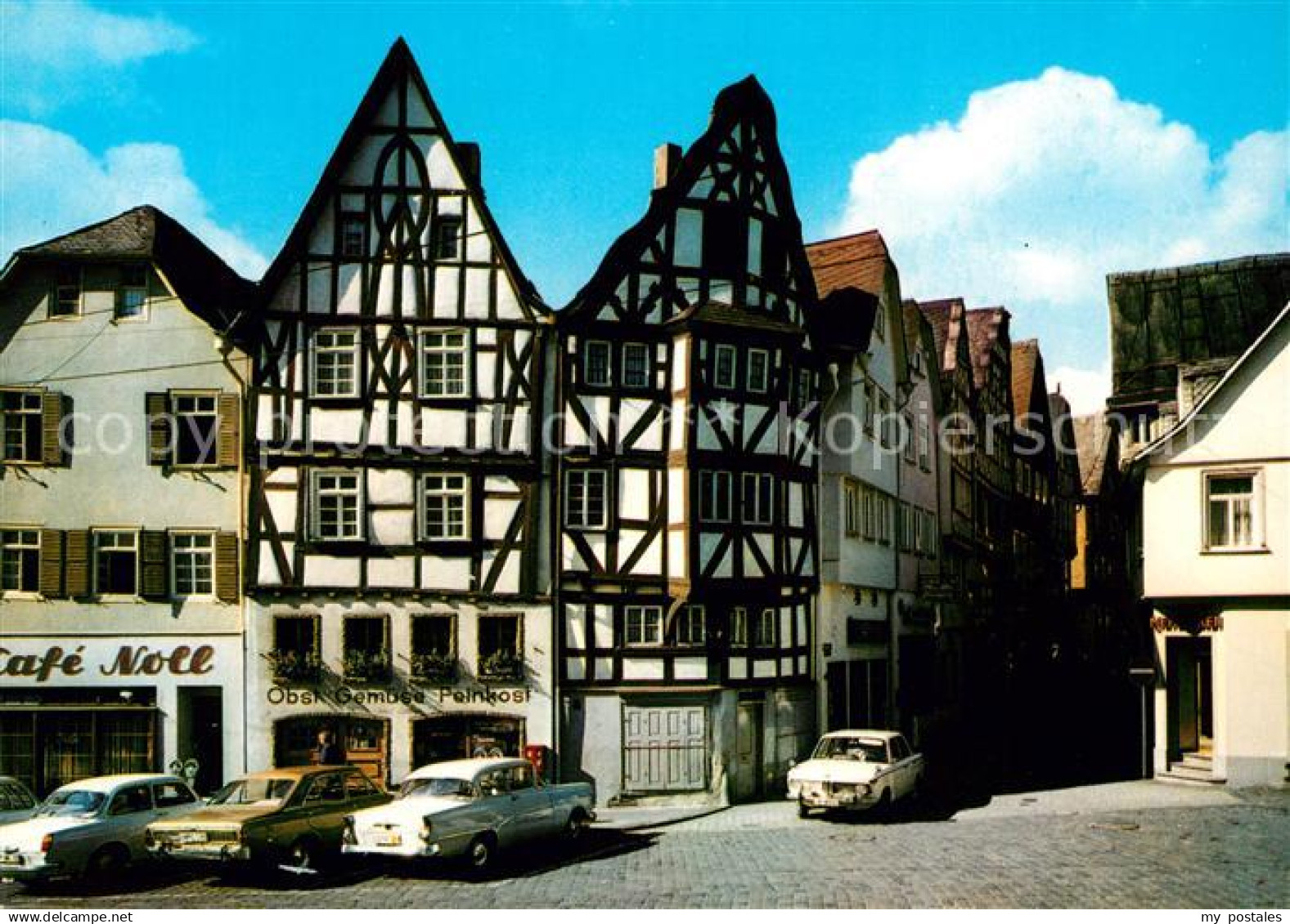 73154601 Limburg Lahn Bischofsplatz Fachwerk Limburg Lahn