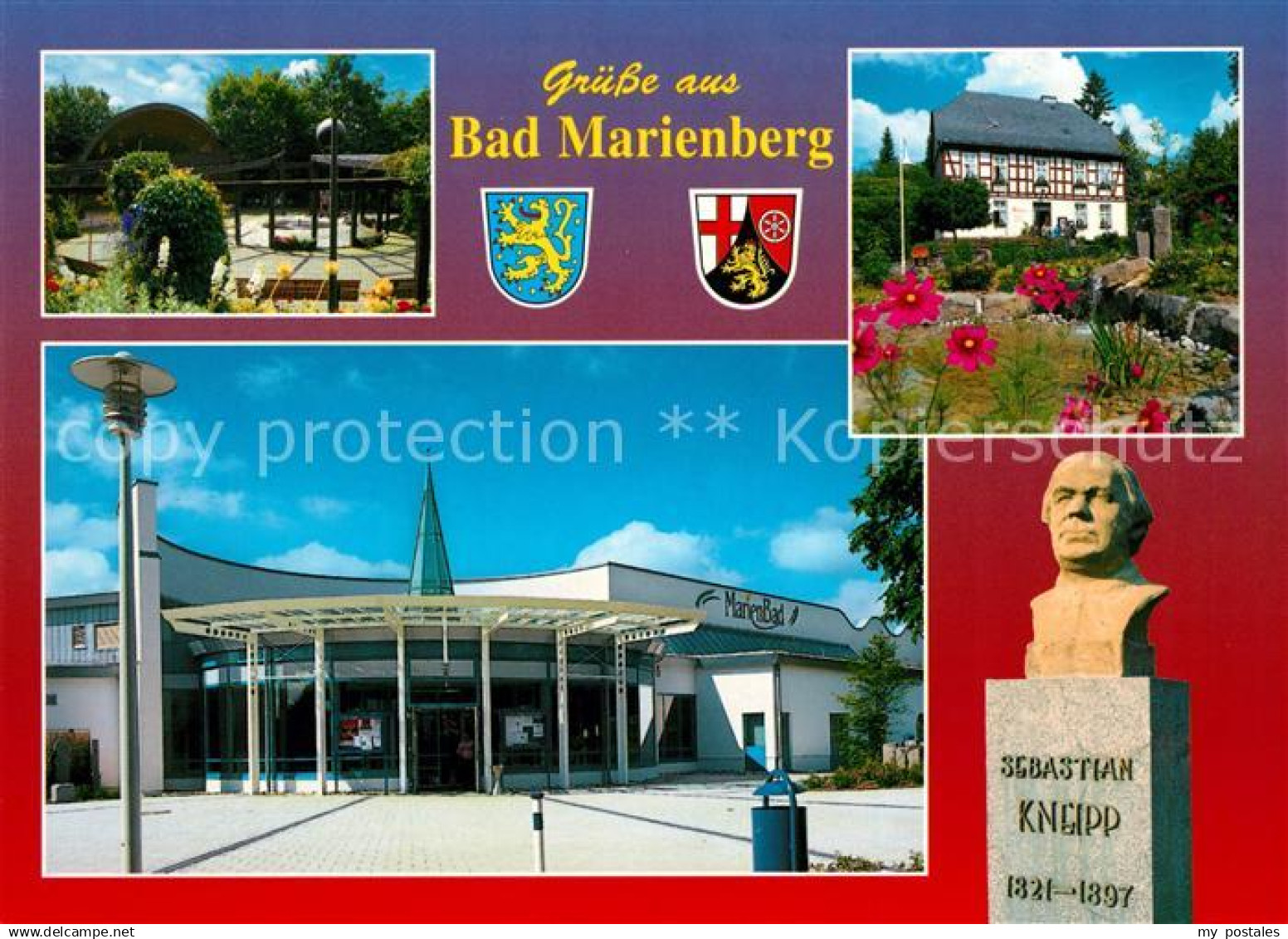 73158514 Bad Marienberg Bueste Sebastian Kneipp Bad Marienberg