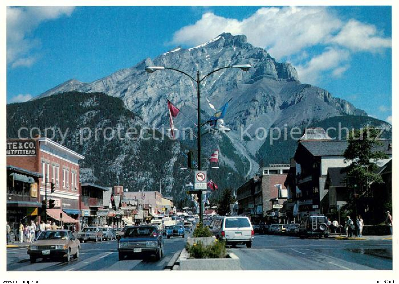 73162068 Banff Canada Banff Avenue Cascade Mountain  Banff Canada