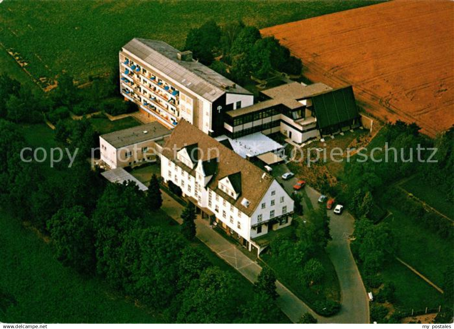 73162885 Hofgeismar Krankenhaus Gesundbrunnen Fliegeraufnahme Hofgeismar