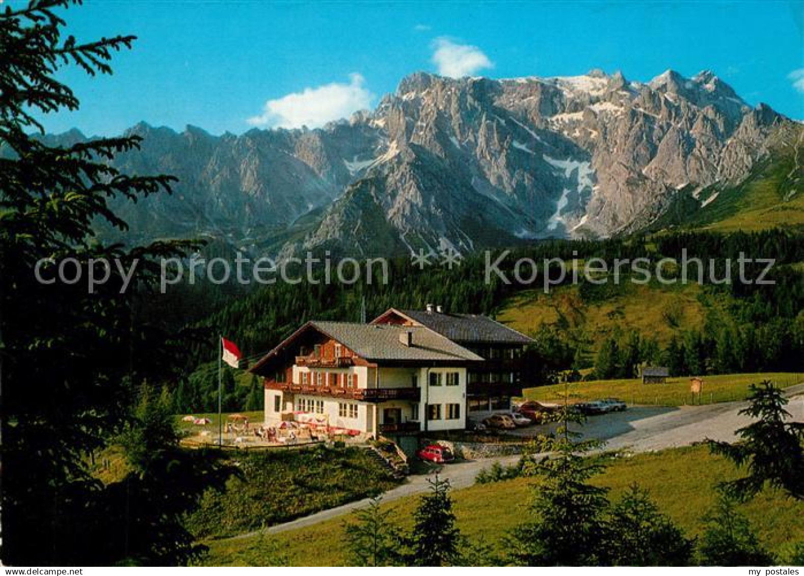 73166661 Dienten Hochkoenig Alpengasthof Pension uebergossene  Alm