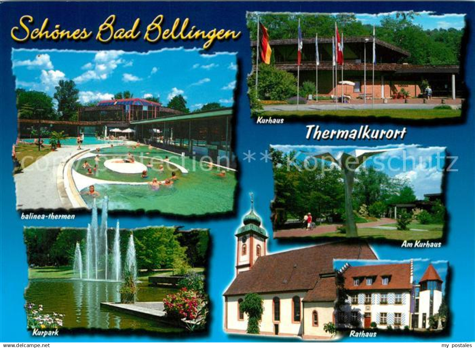 73168390 Bad Bellingen Kurhaus Rathaus Kurpark Balinea Thermen Bad Bellingen