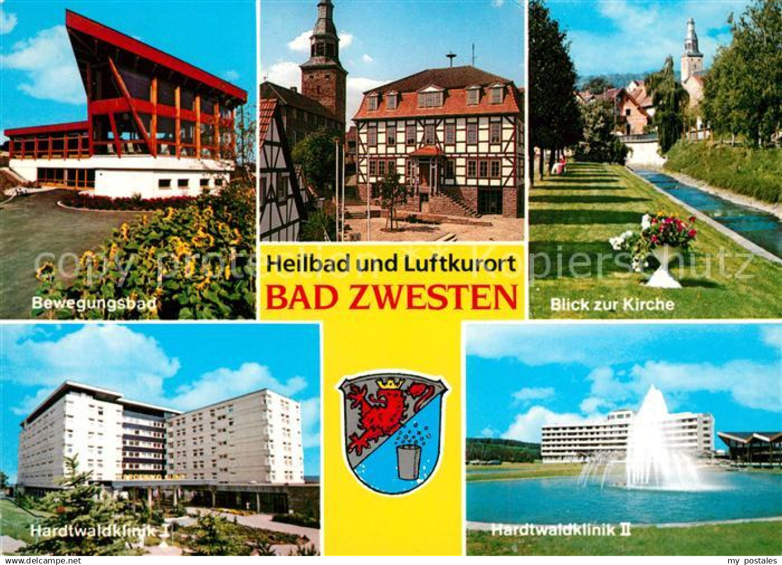 73171540 Bad Zwesten Bewegungsbad Hardtwaldklinik Kirche