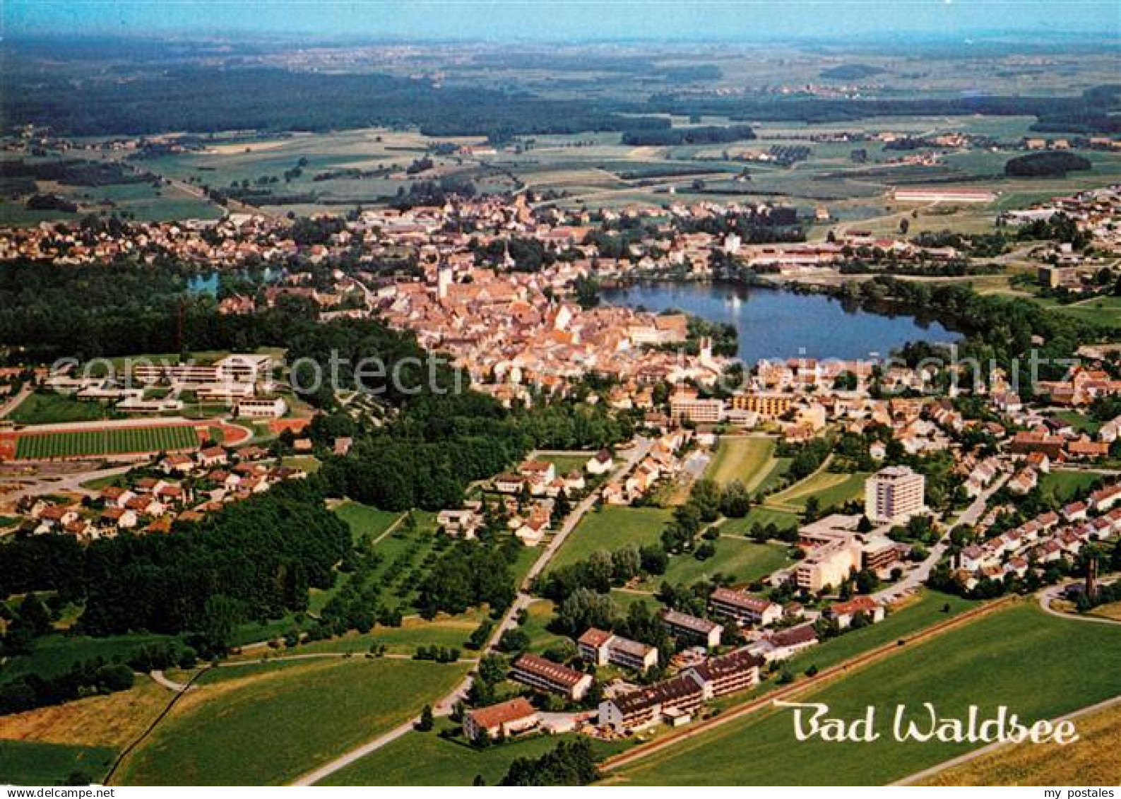 73173133 Bad Waldsee Fliegeraufnahme Bad Waldsee