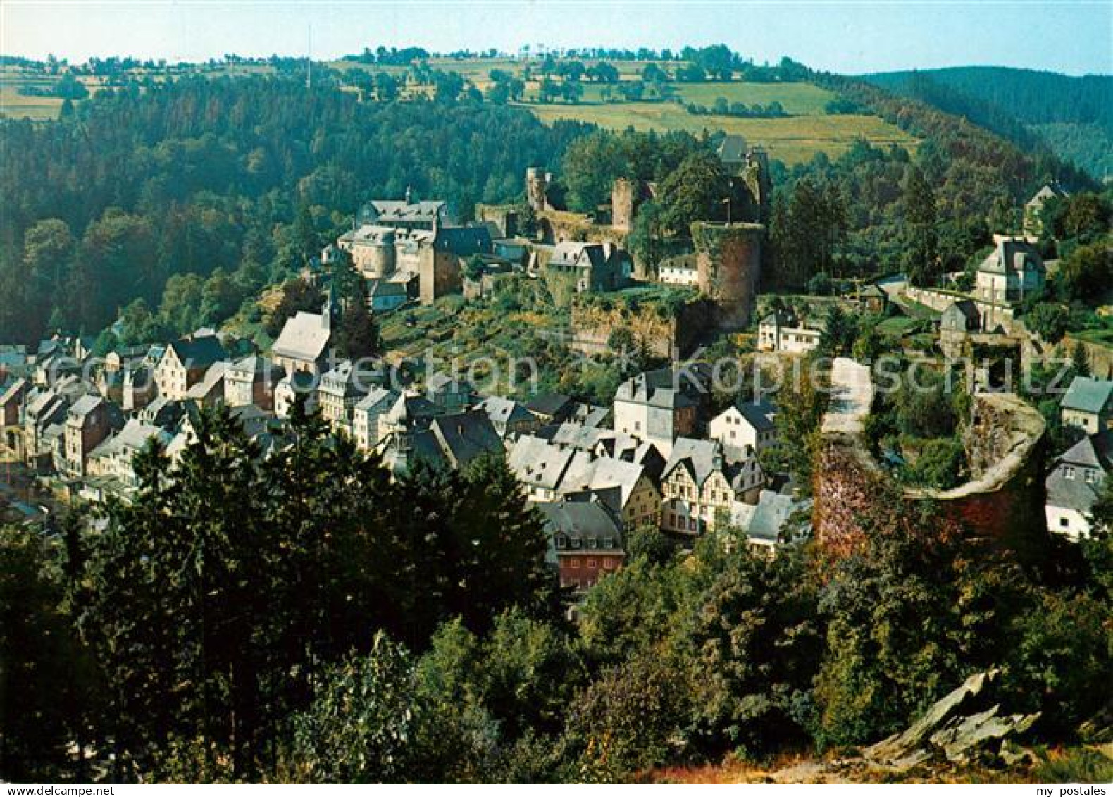 73179440 Monschau Burg Panorama Monschau