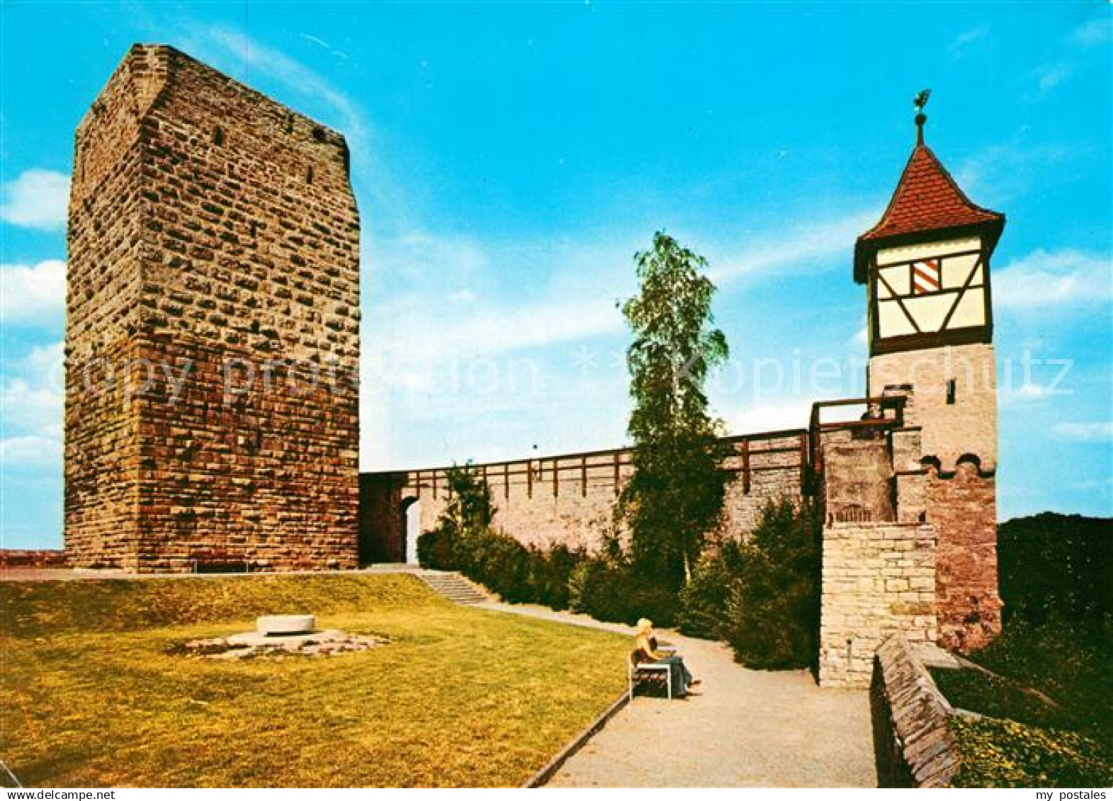 73179893 Bad Wimpfen Roter Turm Nuernberger Tuermchen Bad Wimpfen