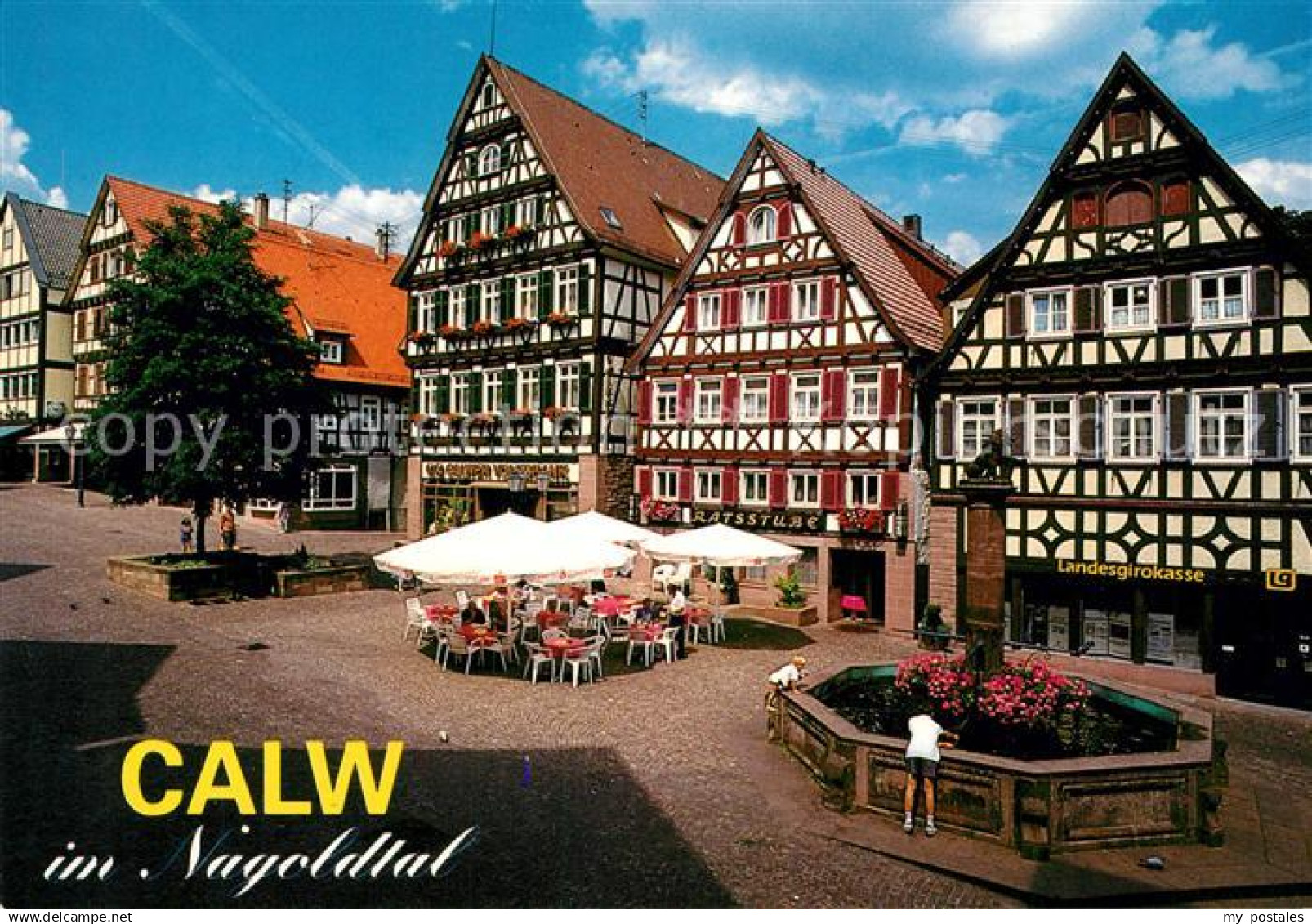 73190250 Calw Marktplatz Calw