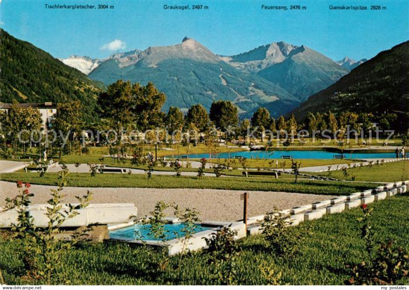 73196675 Bad Hofgastein Kurpark Graukogel Feuersang  Bad Hofgastein