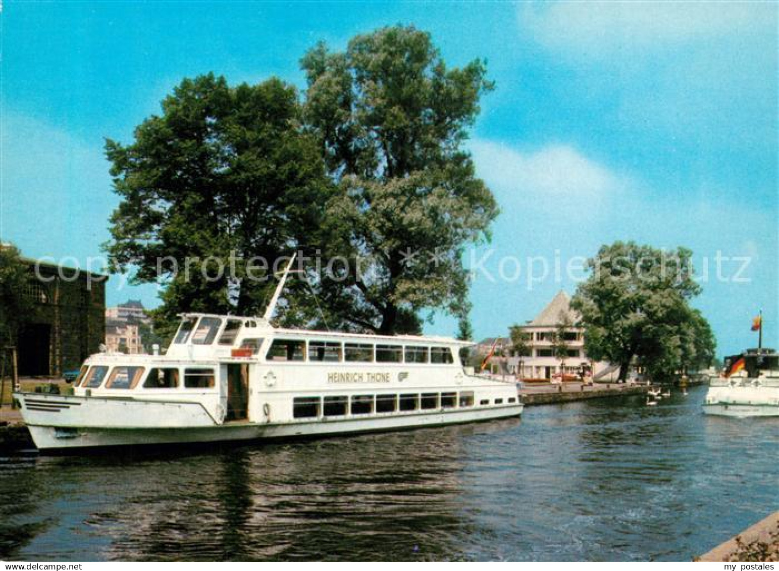 73196939 Muelheim Ruhr Wasserbahnhof Fahrgastschiff Muelheim Ruhr