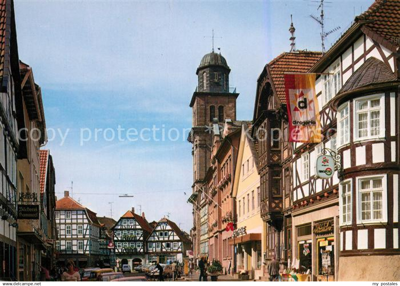 73201580 Lauterbach Hessen Marktplatz Lauterbach Hessen