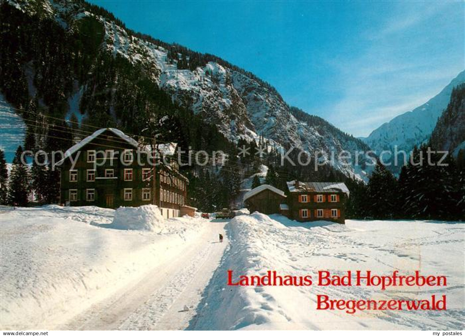 73204062 Schoppernau Vorarlberg Landhaus Bad Hopfreben Schoppernau Vorarlberg