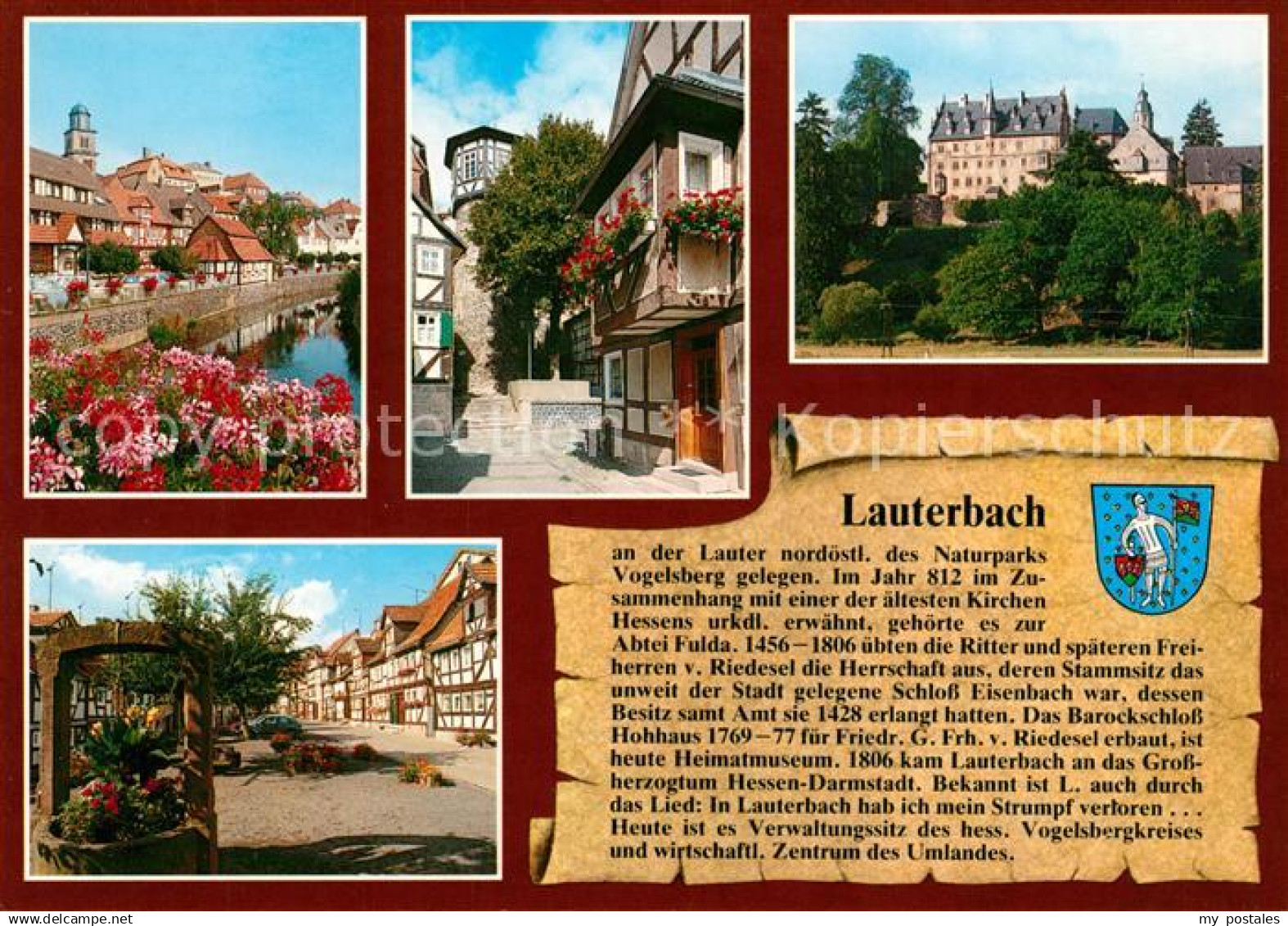 73208700 Lauterbach Hessen Entenberg Ankerturm Schloss Eisenbach  Lauterbach Hes