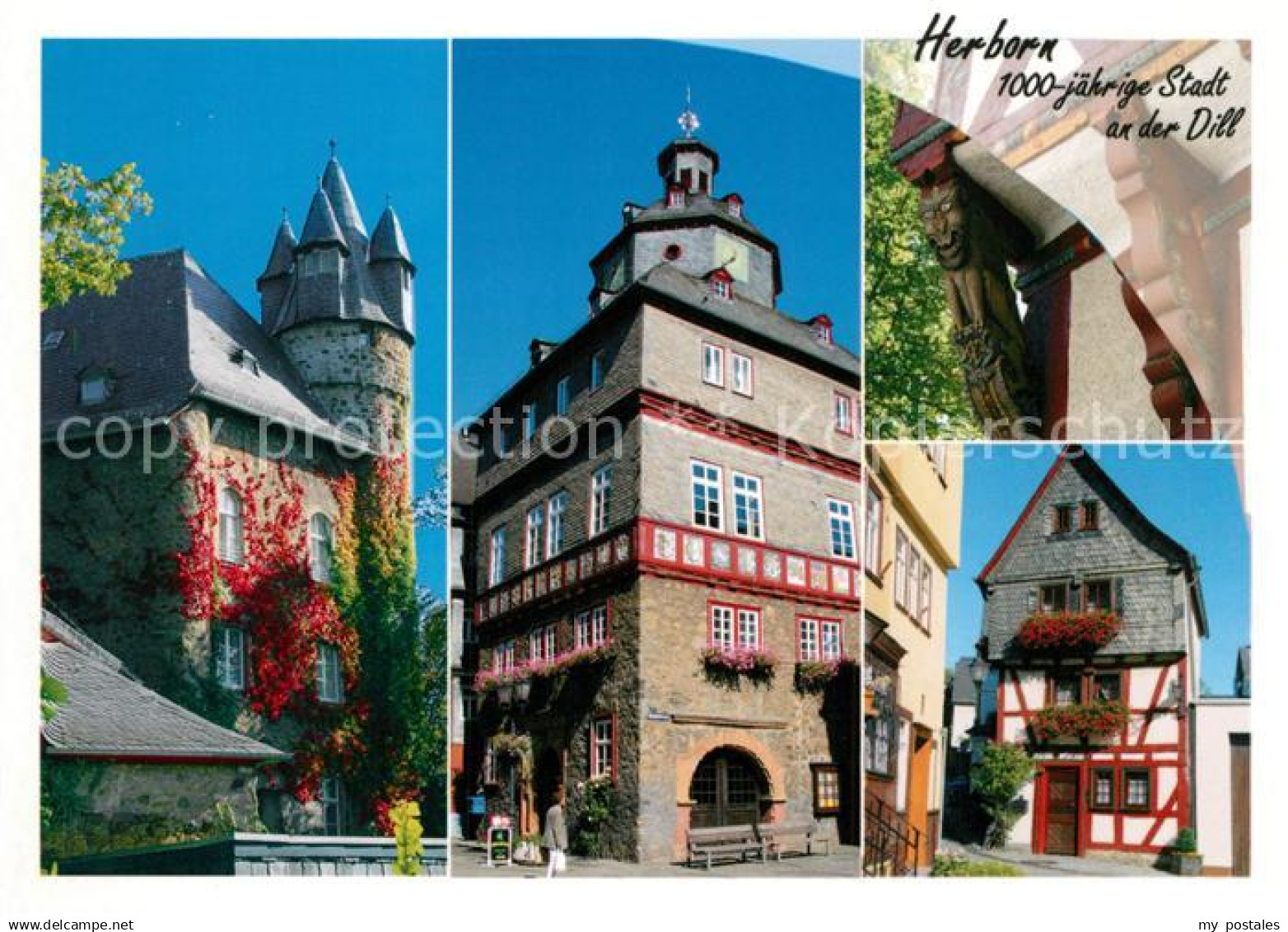 73209036 Herborn Hessen Schloss Rathaus Herborn Hessen