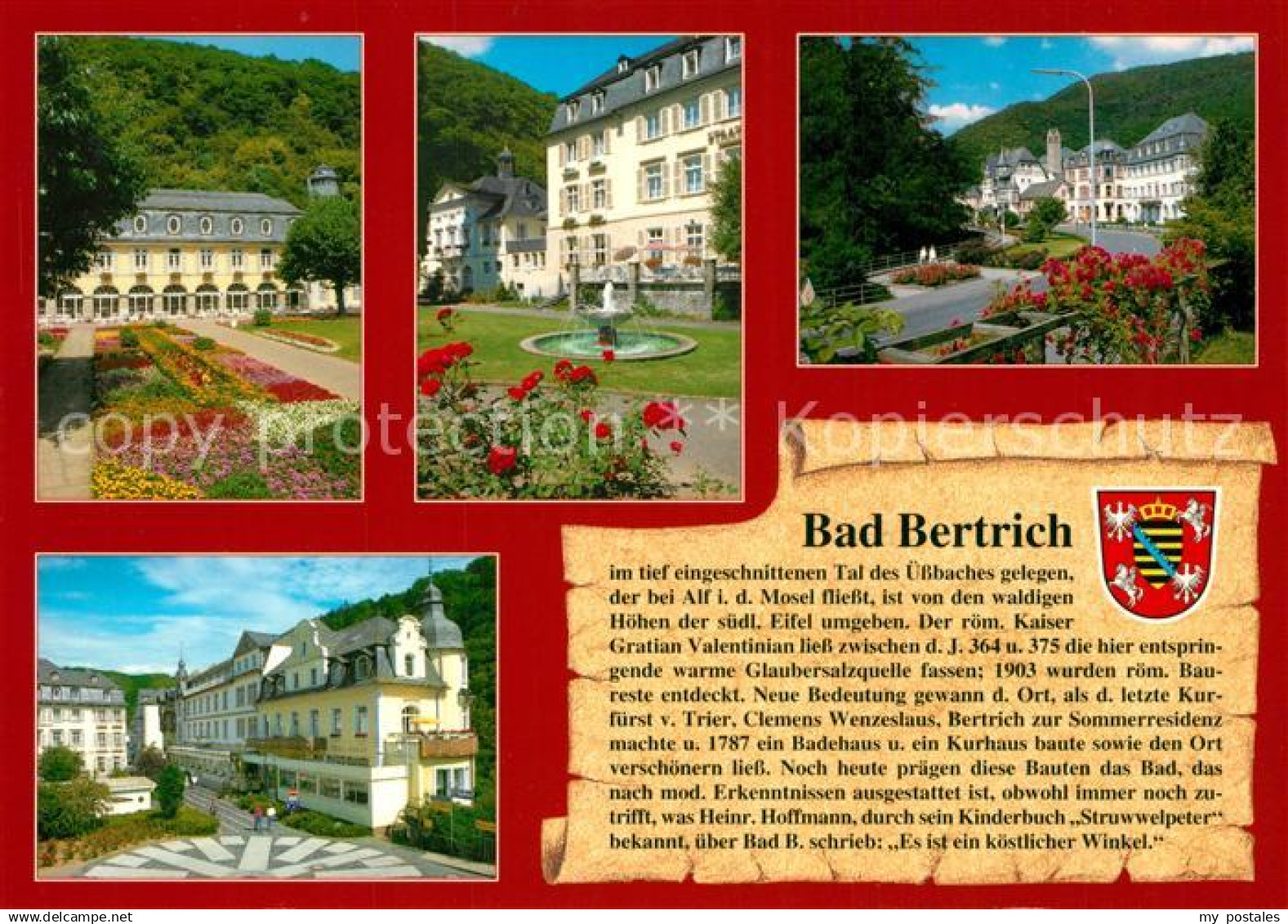 73211617 Bad Bertrich Kurhaus Kurhotel  Bad Bertrich