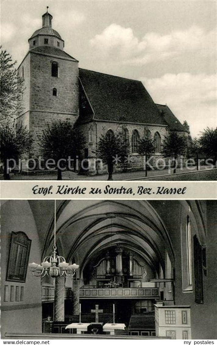 73212570 Sontra Kirche Inneres Orgel Sontra