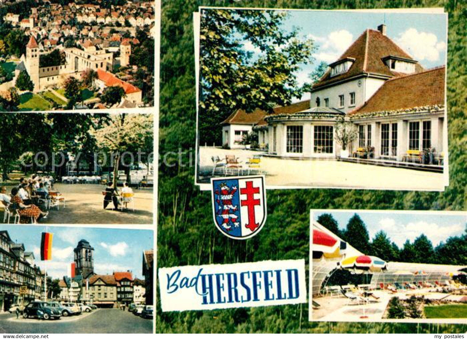 73213749 Bad Hersfeld Schloss Kurhaus Kuranlagen Stadtplatz Bad Hersfeld