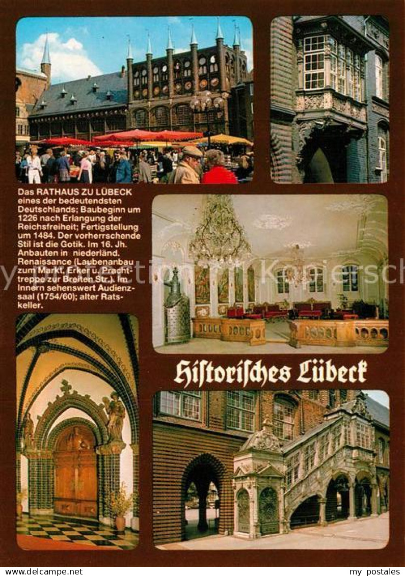 73224500 Luebeck Rathaus  Luebeck