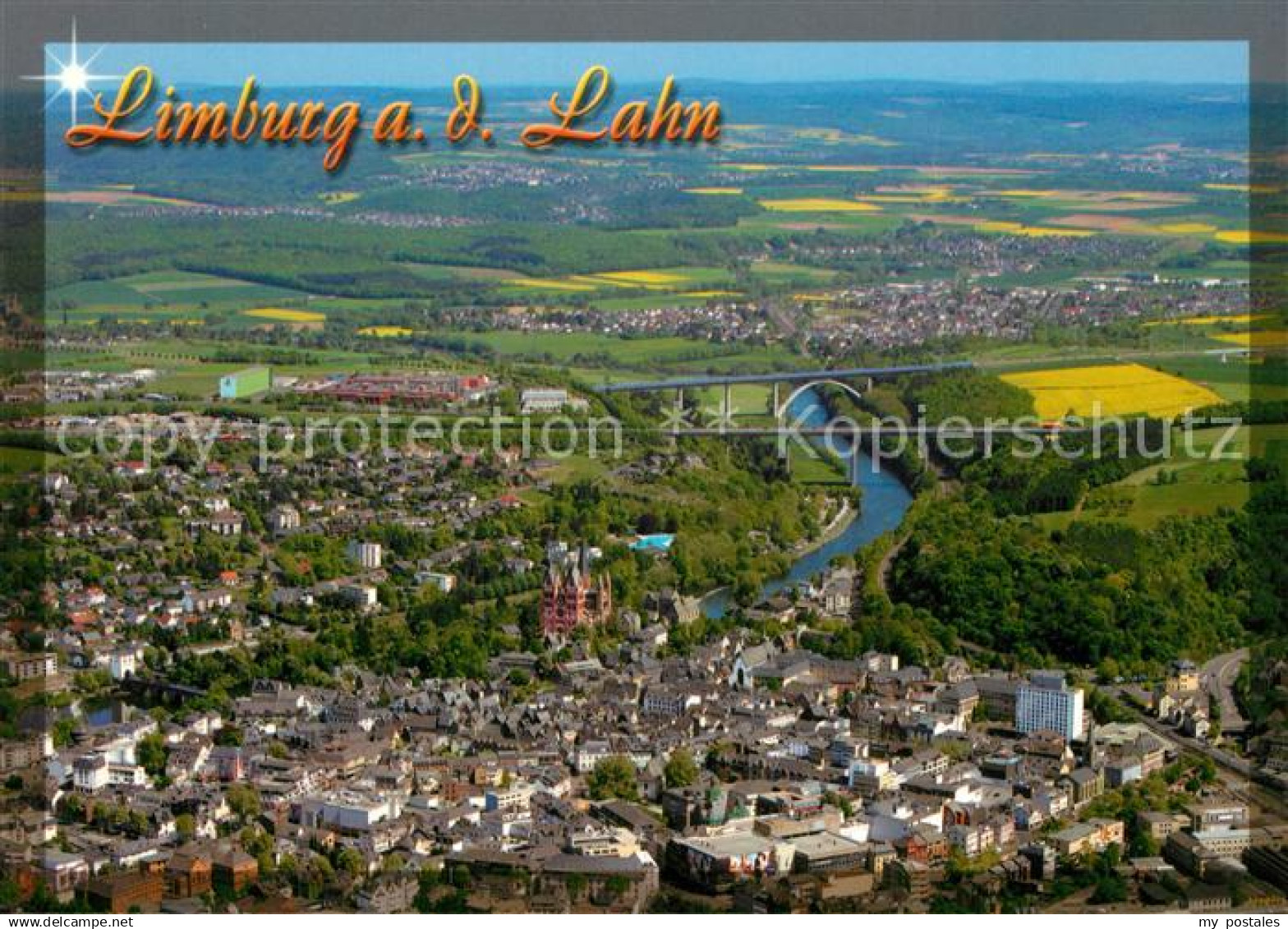 73224830 Limburg Lahn Fliegeraufnahme Limburg Lahn