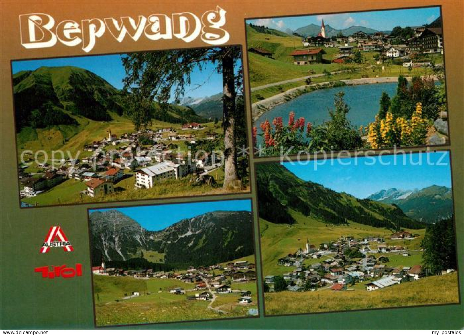 73226209 Berwang Tirol Gesamtansicht mit Alpenpanorama Berwang Tirol