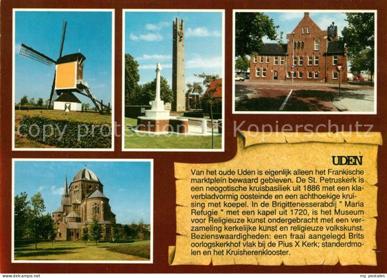 73227438 Uden Windmuehle Kirche Kloster Uden