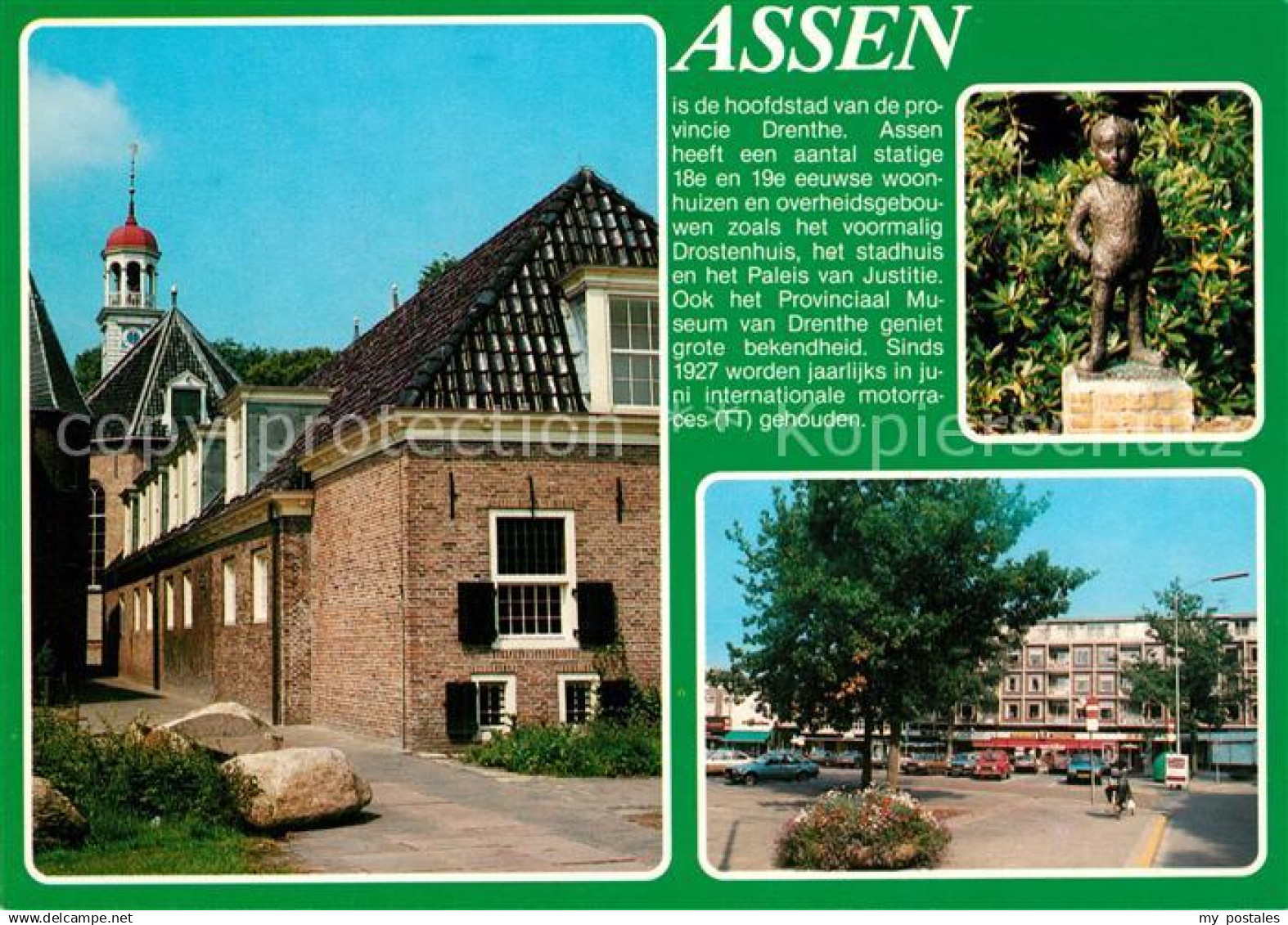 73227527 Assen Paleis van Justitie Provinciaal Museum Skulptur Assen