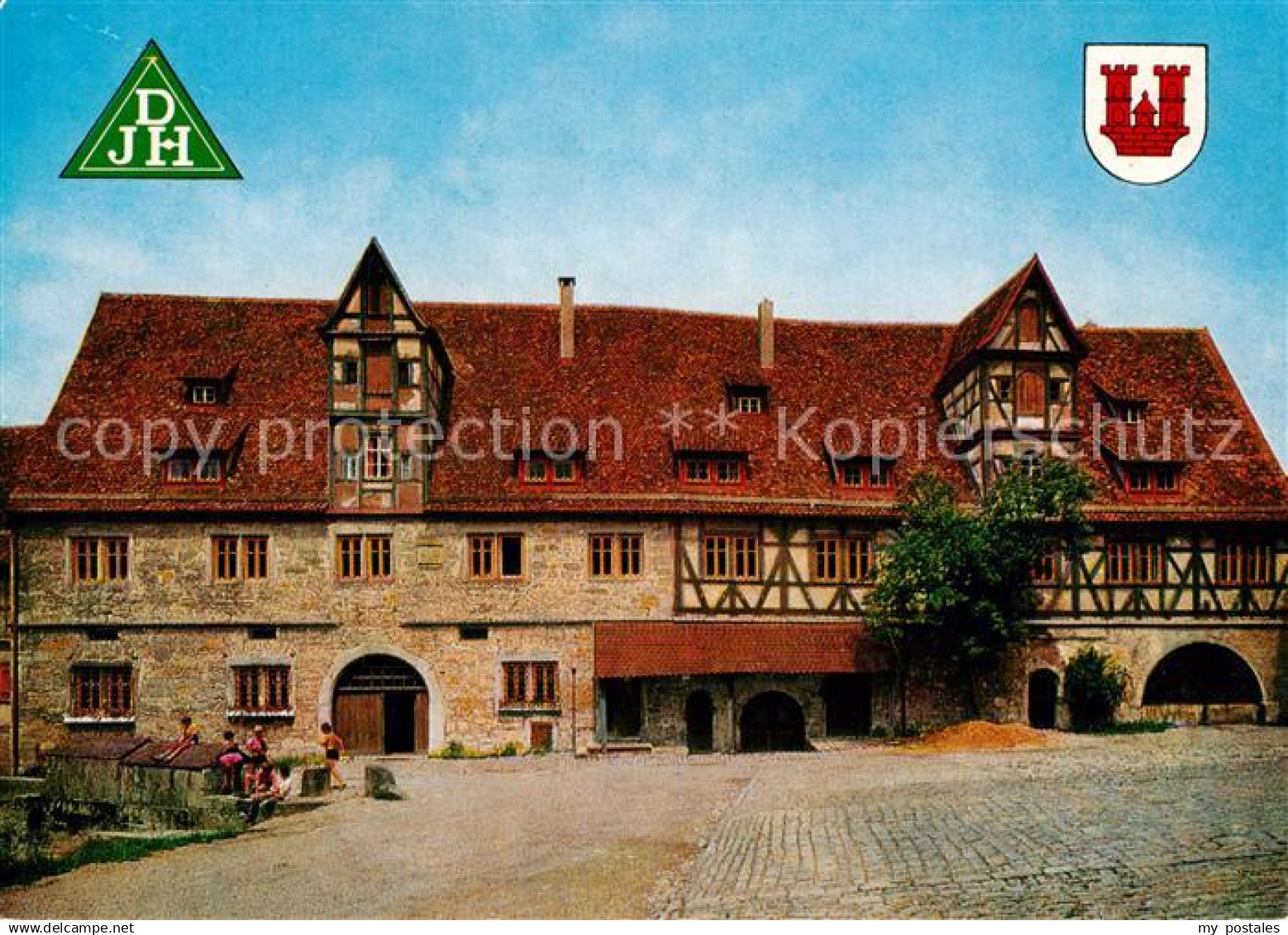 73229840 Rothenburg Tauber Jugendherberge Spitalhof Rothenburg Tauber